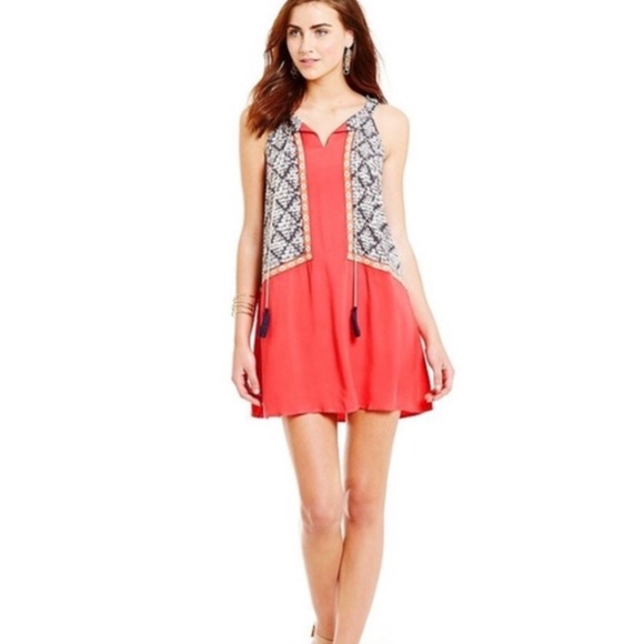 Anthropologie Dresses & Skirts - Anthropologie THML tasseled swing dress